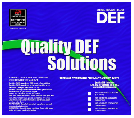 Diesel Exhaust Fluid - Quality DEF Sultions